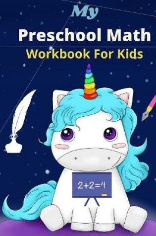 Cover of My Preschool Math Workbook for kids