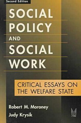 Cover of Social Policy and Social Work