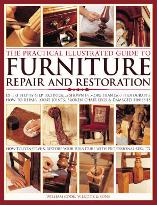 Book cover for The Practical Illustrated Guide to Furniture Repair and Restoration