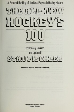 Cover of All New Hockeys 100, Completely Revised and Updated