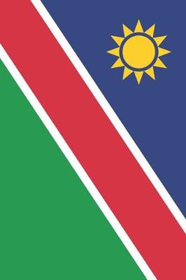 Book cover for Namibia Flag Notebook - Namibian Flag Book - Namibia Travel Journal