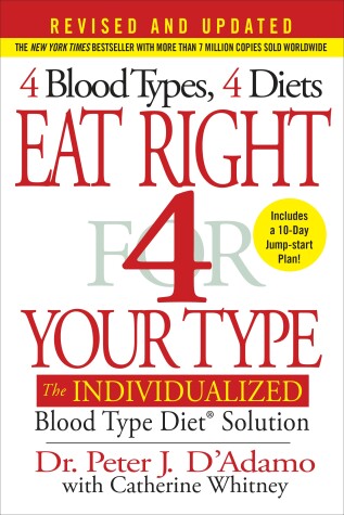 Book cover for Eat Right 4 Your Type (Revised and Updated)