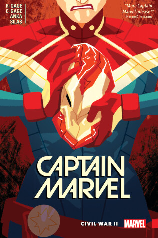 Cover of Captain Marvel Vol. 2: Civil War II
