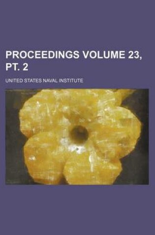 Cover of Proceedings Volume 23, PT. 2