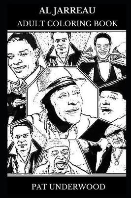 Cover of Al Jarreau Adult Coloring Book