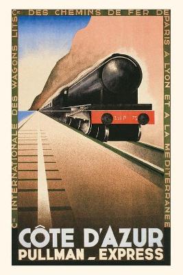 Book cover for Vintage Journal Cote d'Azur Pullman Express