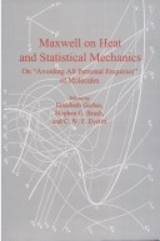 Cover of Maxwell on Heat and Statistical Mechanics