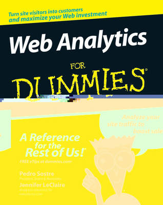 Book cover for Web Analytics For Dummies