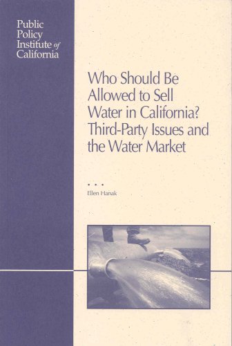 Book cover for Who Should Be Allowed to Sell Water in California?