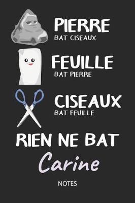 Book cover for Rien ne bat Carine - Notes