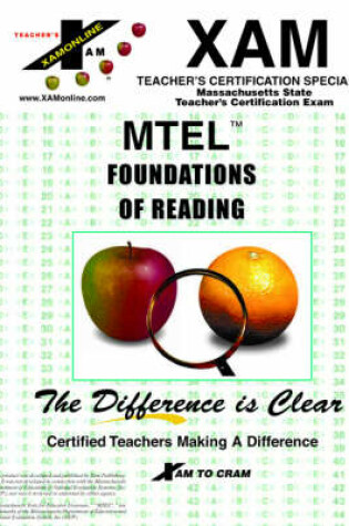Cover of MTEL Foundations of Reading
