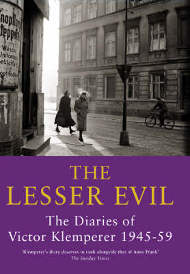 Book cover for The Lesser Evil