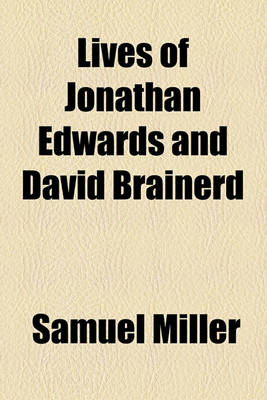 Book cover for Lives of Jonathan Edwards and David Brainerd