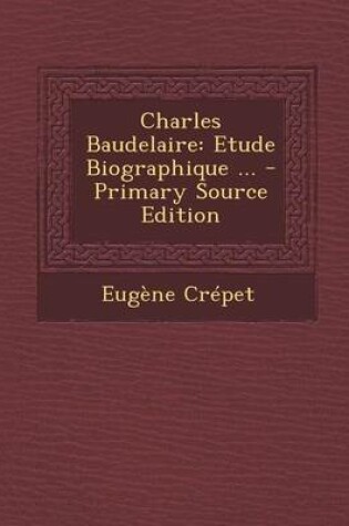 Cover of Charles Baudelaire