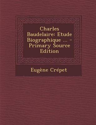 Book cover for Charles Baudelaire