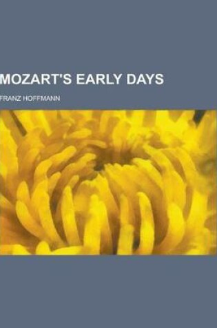 Cover of Mozart's Early Days