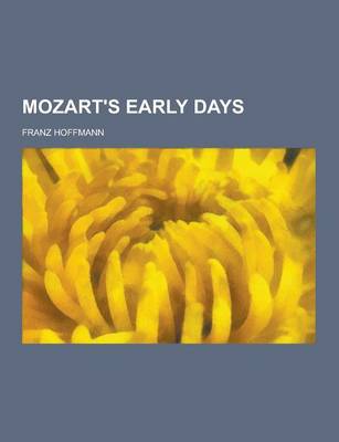 Book cover for Mozart's Early Days