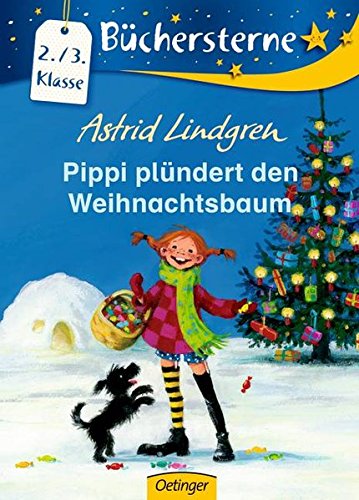 Book cover for Pippi plundert den Weihnachtsbaum