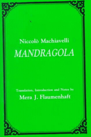 Cover of Mandragola