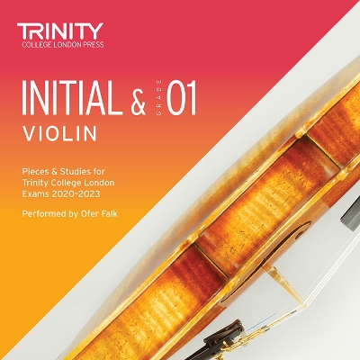 Book cover for Trinity College London Violin Exam Pieces 2020-2023: Initial & Grade 1 CD