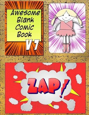 Cover of Awesome Blank Comic Book Templates