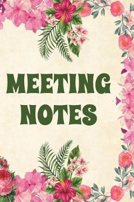 Cover of Meeting Notes