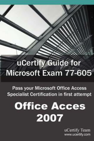 Cover of Ucertify Guide for Microsoft Exam 77-605