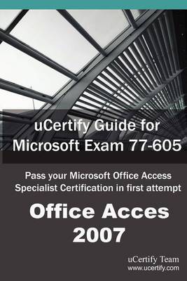 Book cover for Ucertify Guide for Microsoft Exam 77-605