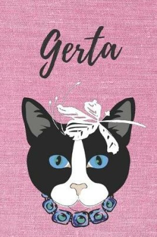 Cover of Gerta Notizbuch Katze / Notizheft / Malbuch / Kritzelbuch / Tagebuch / Journal / DIN A5 / Geschenke