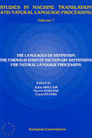 Cover of The Languages of Definition