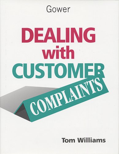 Book cover for Dealing with Customer Complaints