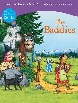Book cover for The Baddies Early Reader