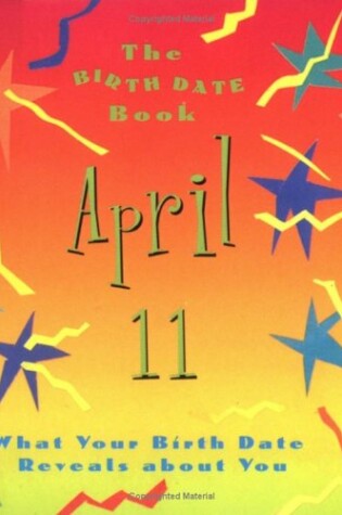 Cover of The Birth Date Book April 11