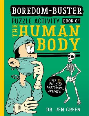 Book cover for Boredom Buster: A Puzzle Activity Book of the Human Body