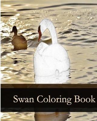 Book cover for Swan Coloring Book