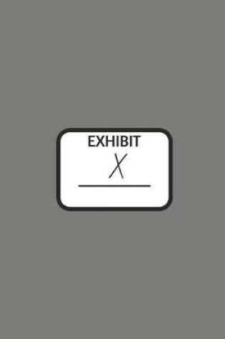 Cover of Exhibit X