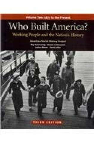 Cover of Who Built America?, volume two