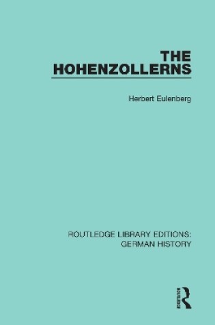 Cover of The Hohenzollerns