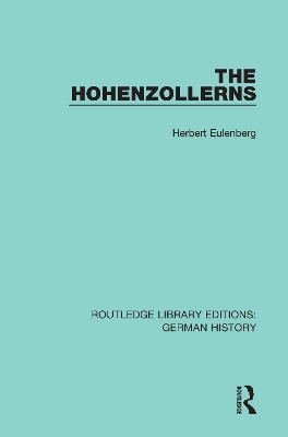 Book cover for The Hohenzollerns