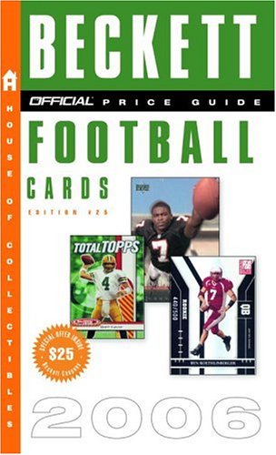 Book cover for The Official Beckett Guide to Football Cards