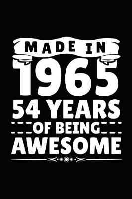 Book cover for Made in 1965 54 Years of Being Awesome