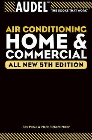 Cover of Audel Air Conditioning Home and Commercial