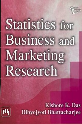 Cover of Statistics For Business And Marketing Research