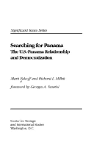 Cover of Searching For Panama