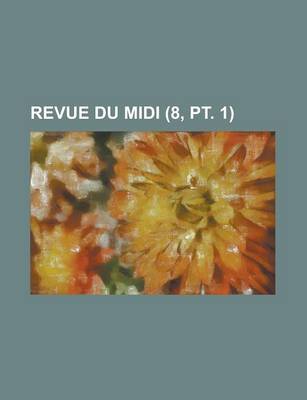 Book cover for Revue Du MIDI (8, PT. 1 )