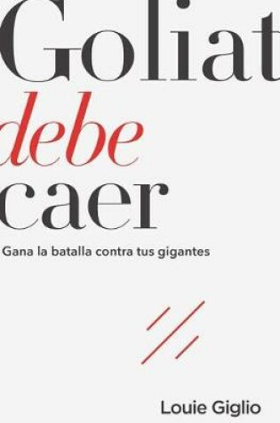 Cover of Goliat Debe Caer