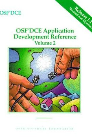 Cover of OSF DCE Application Development Reference Volume II