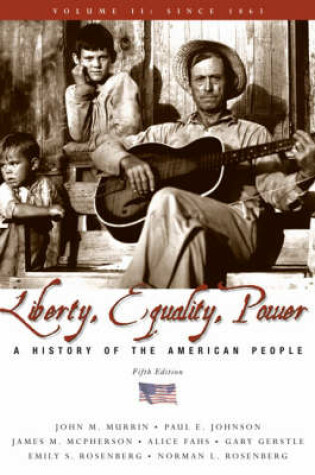 Cover of Liberty, Equality, and Power