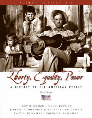 Book cover for Liberty, Equality, and Power