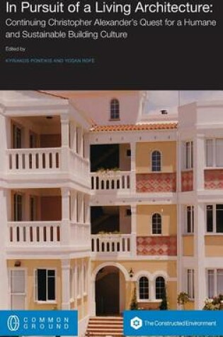 Cover of In Pursuit of a Living Architecture